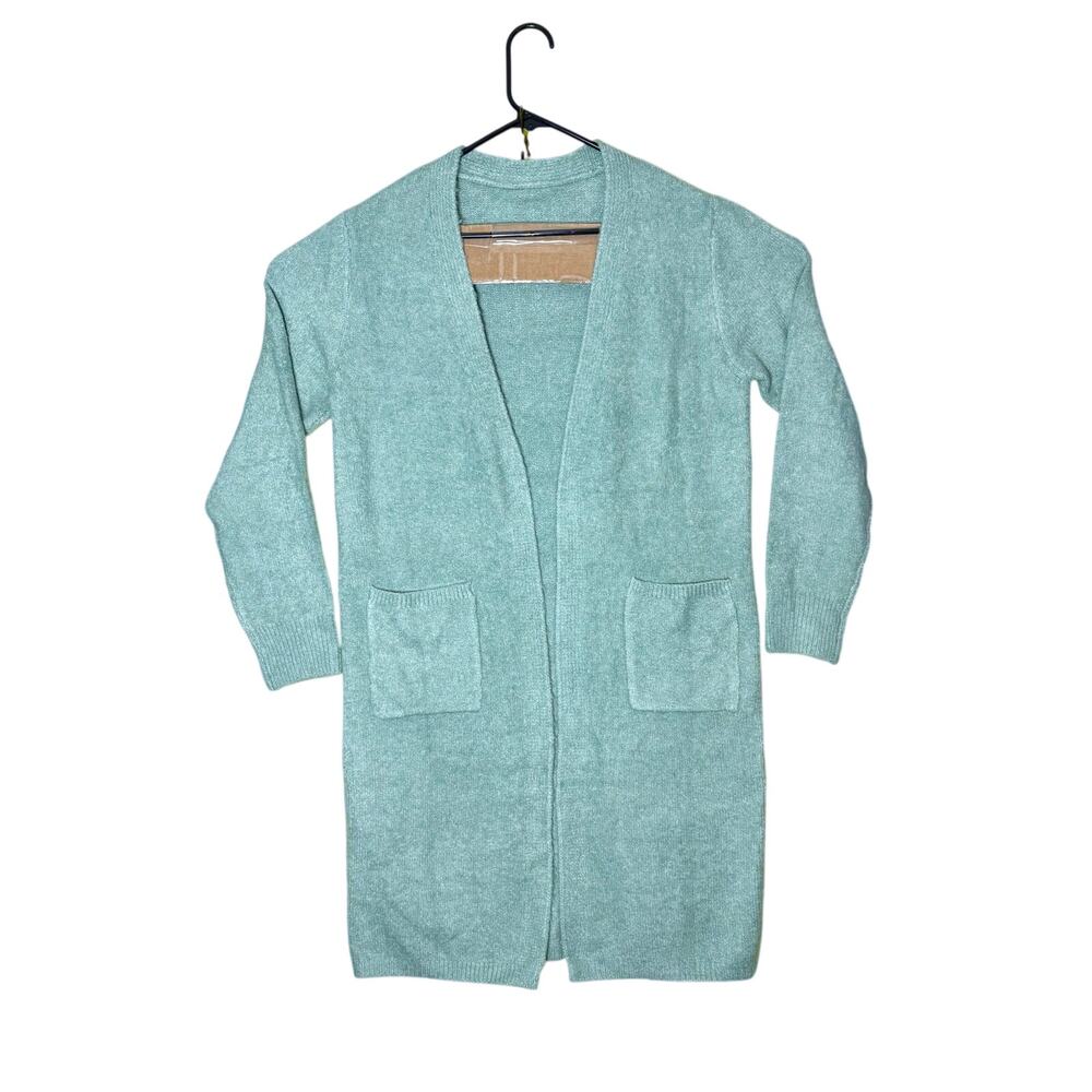 NWOT - Aqua Sweater Duster Cardigan - OS - 21.5" PTP